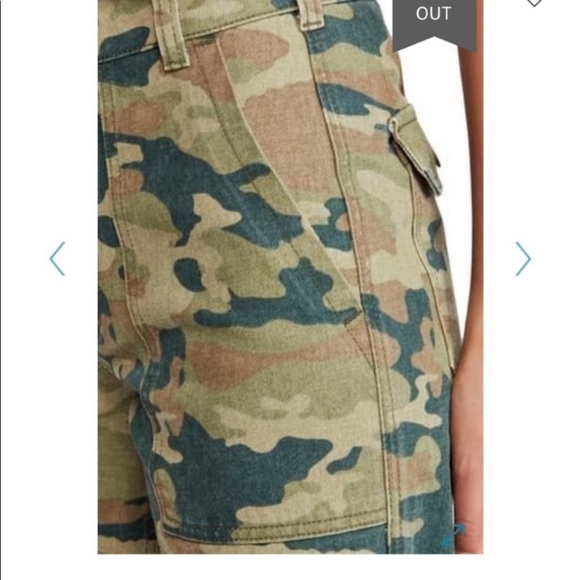 Free People REMY COMOUFLAGE PANT Sz 25 - Picture 3 of 12